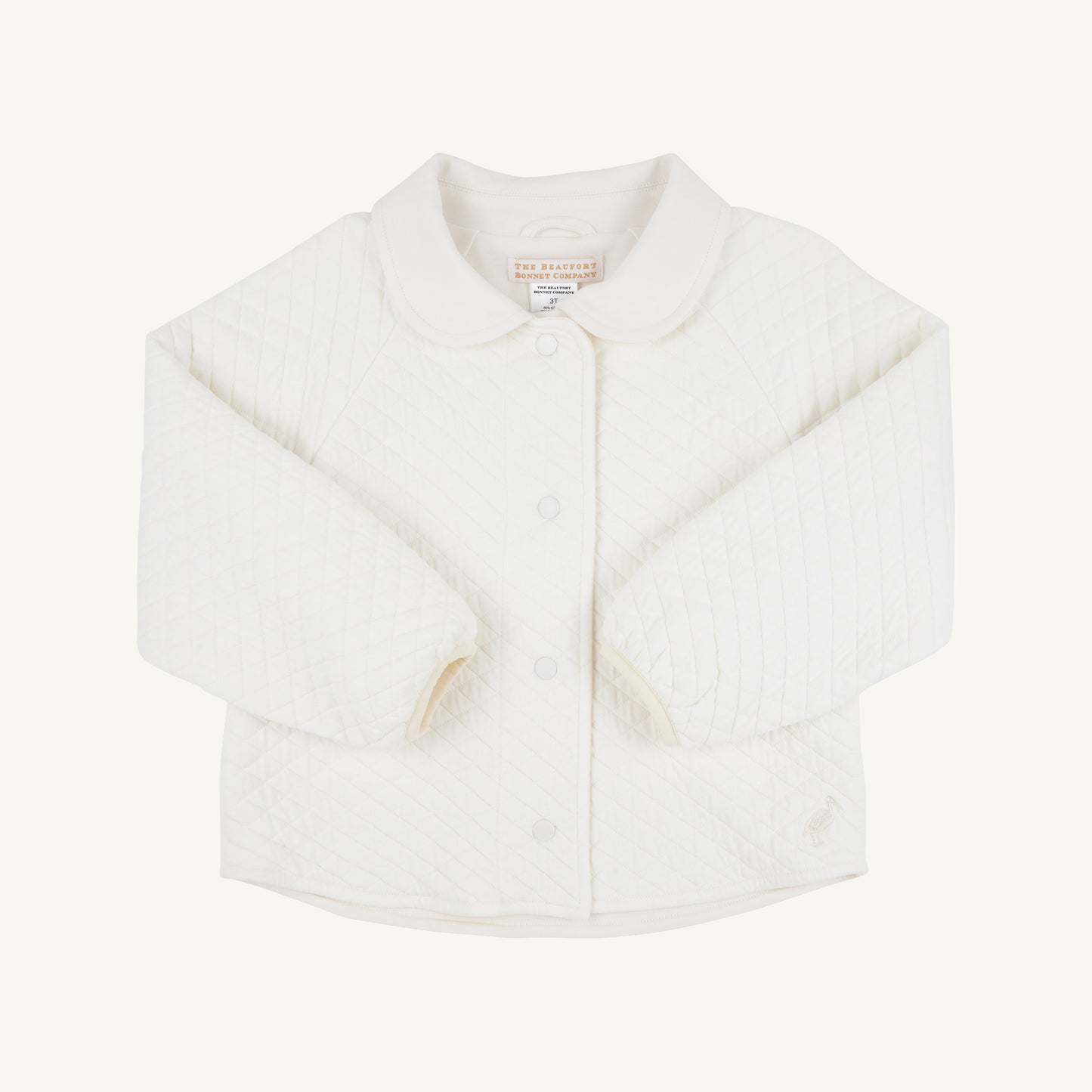 Beaufort Bonnet Quinn Coat - Palmetto Pearl & Tonal Stork