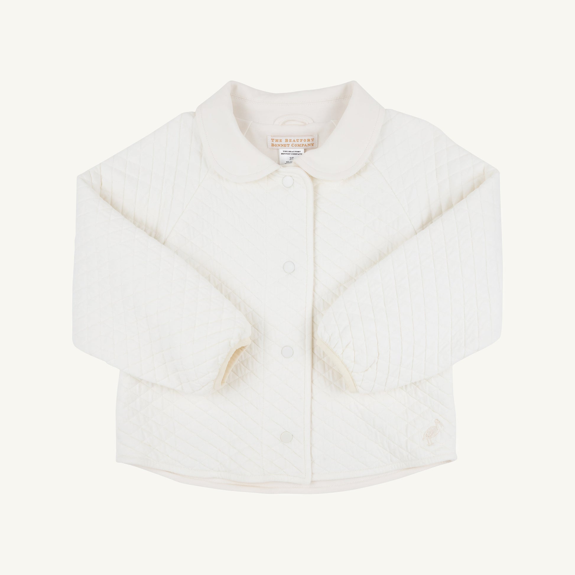 Beaufort Bonnet Quinn Coat - Palmetto Pearl & Tonal Stork
