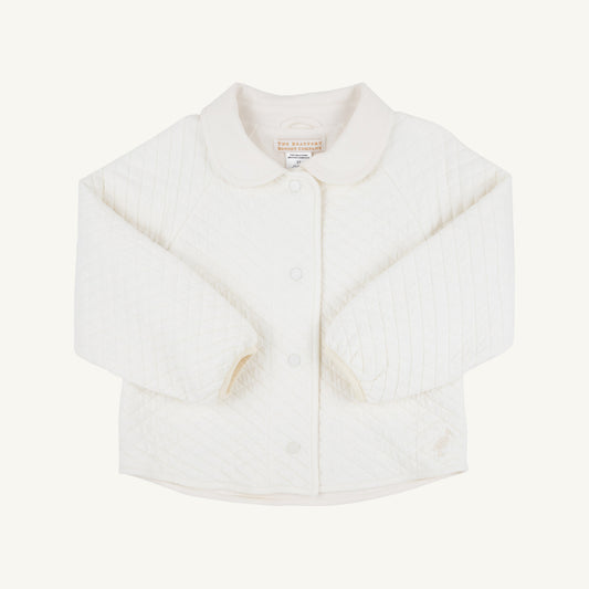 Beaufort Bonnet Quinn Coat - Palmetto Pearl & Tonal Stork
