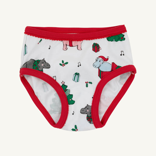 Beaufort Bonnet Pippy's Underpinnings - I Want a Hippopotamus & Richmond Red
