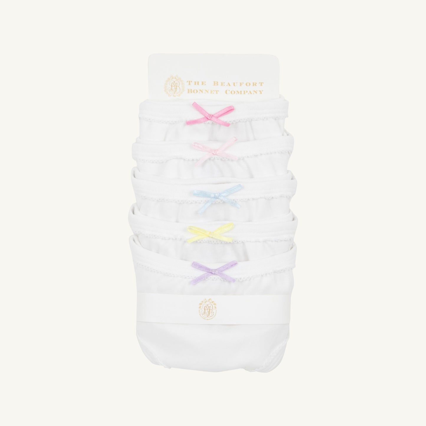 Beaufort Bonnet Pippy's Underpinnings Set - Worth Avenue White