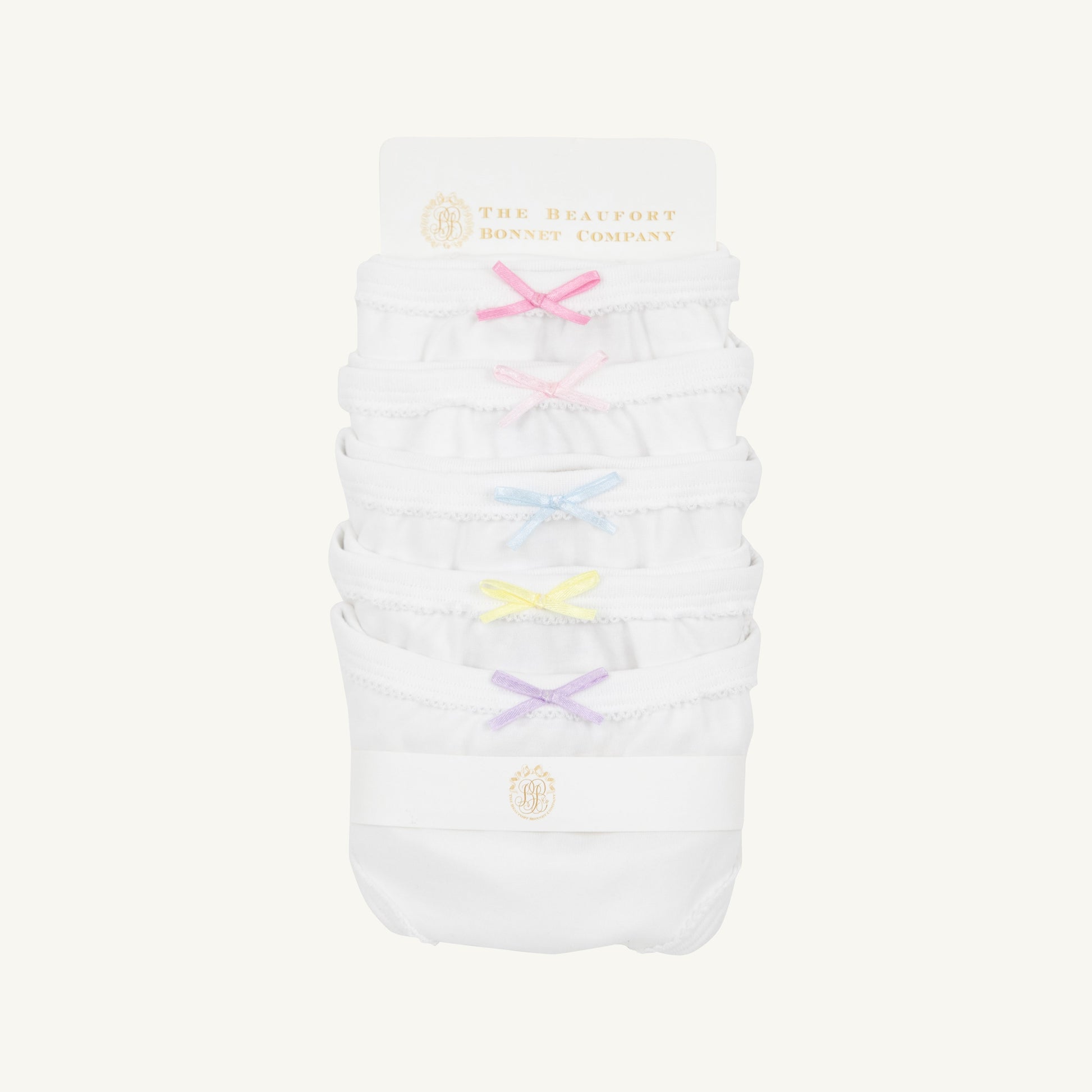 Beaufort Bonnet Pippy's Underpinnings Set - Worth Avenue White