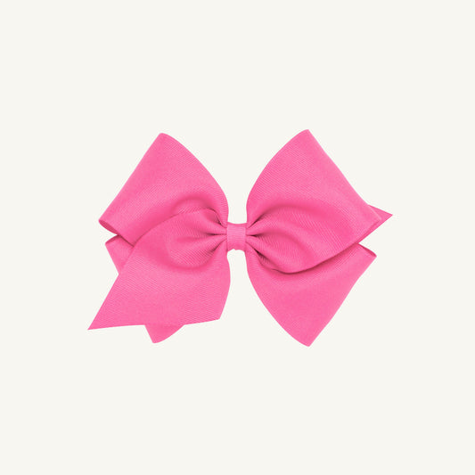 Beaufort Bonnet Wee Ones Hair Bow - Hamptons Hot Pink