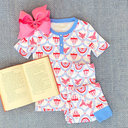 Beaufort Bonnet Wee Ones Hair Bow - Hamptons Hot Pink
