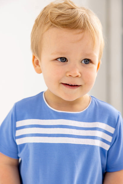 Beaufort Bonnet Short Sleeve Beau Bubble - Sunrise Blvd. Blue