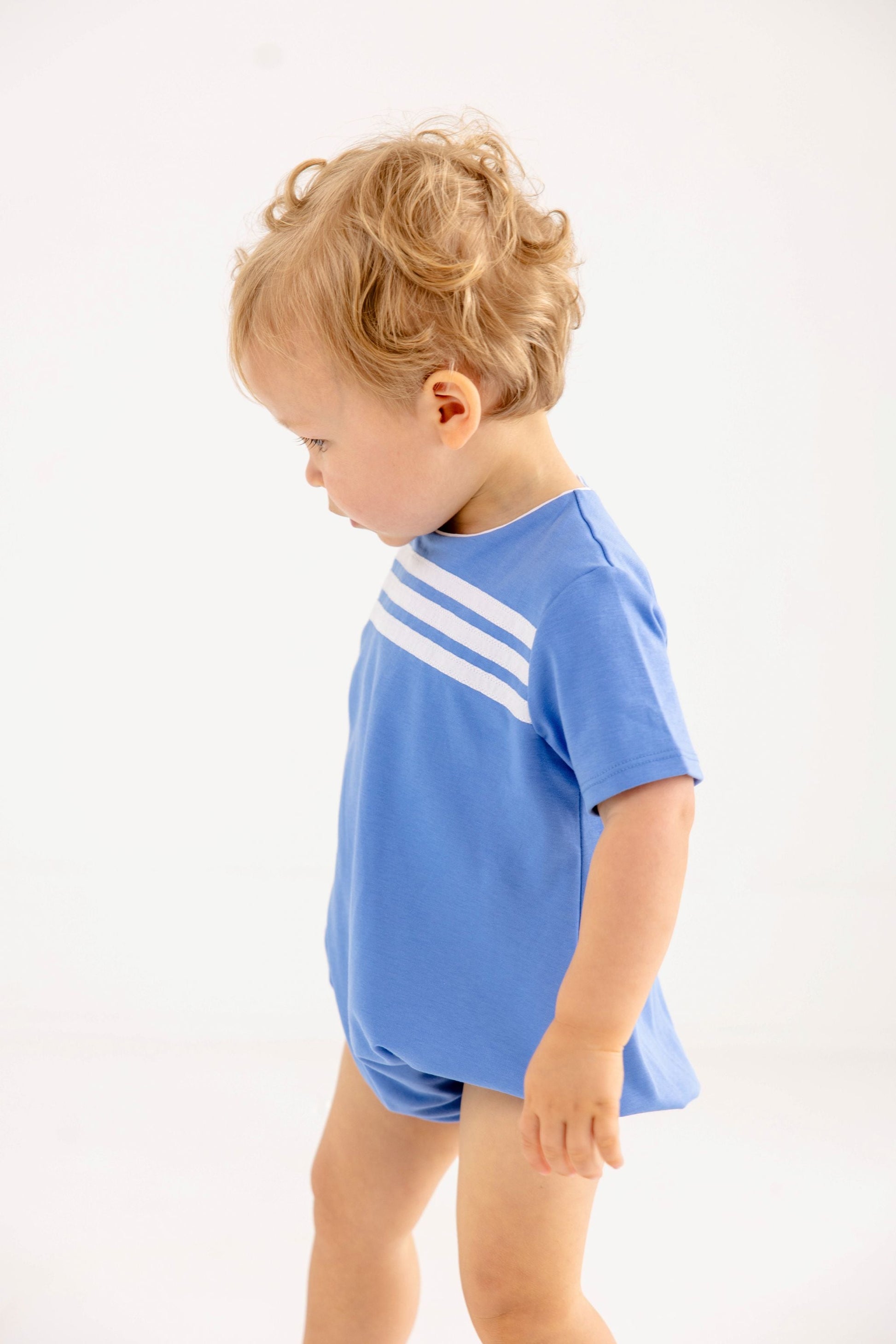 Beaufort Bonnet Short Sleeve Beau Bubble - Sunrise Blvd. Blue