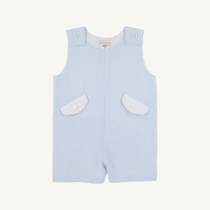 Beaufort Bonnet Prescott Pocket Jon Jon - Breakers Blue Seersucker