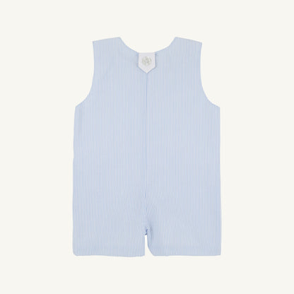 Beaufort Bonnet Prescott Pocket Jon Jon - Breakers Blue Seersucker