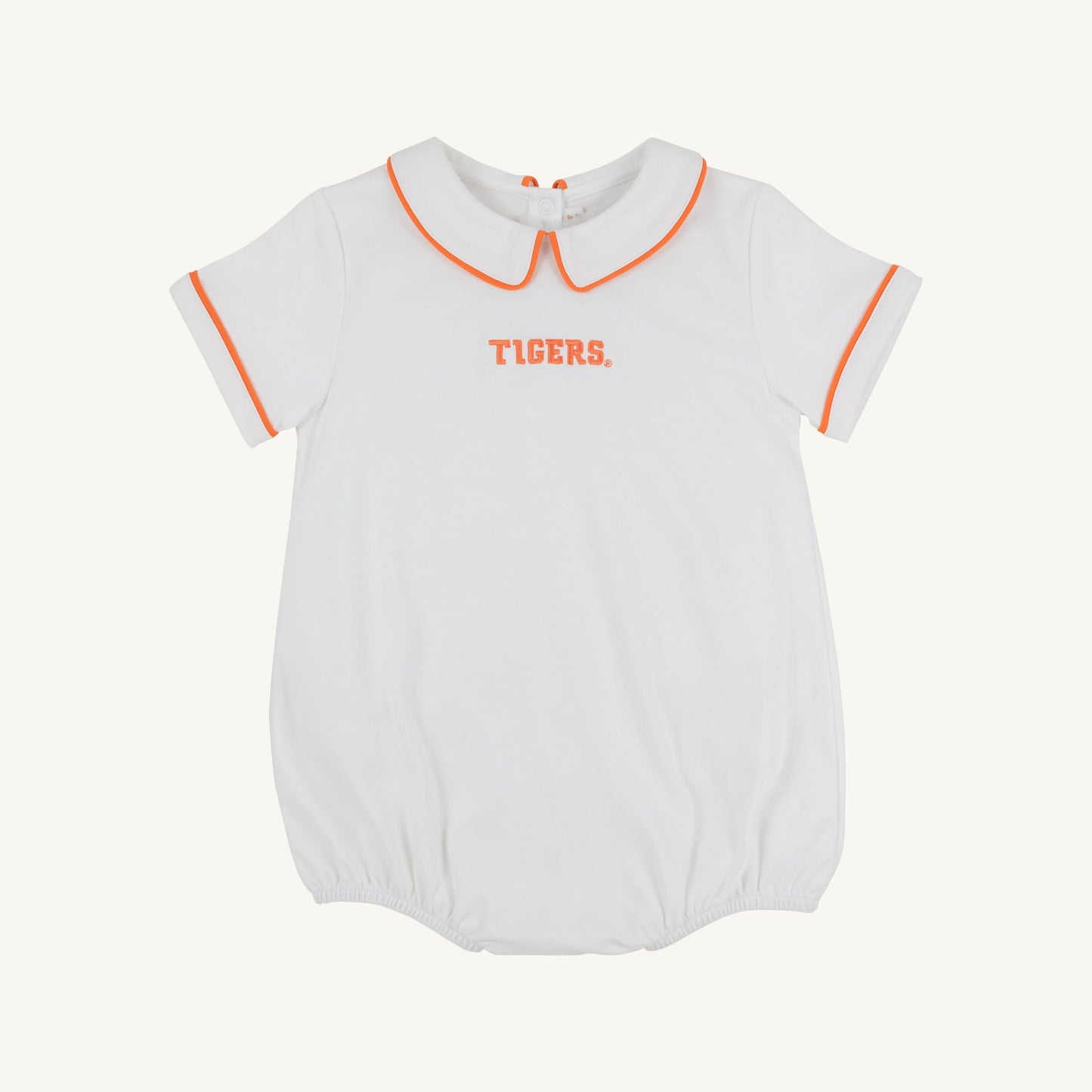 Beaufort Bonnet Clemson Short Sleeve Biltmore Bubble - Worth Avenue White