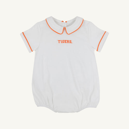 Beaufort Bonnet Clemson Short Sleeve Biltmore Bubble - Worth Avenue White