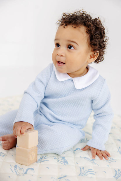 Beaufort Bonnet Potter Playsuit - Buckhead Blue & Worth Avenue White