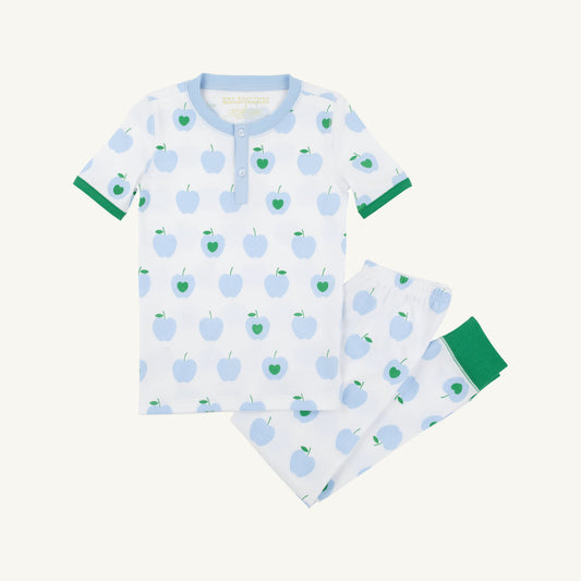 Beaufort Bonnet Sutton's Short Sleeve Set - Applecrest Orchard (Blue)