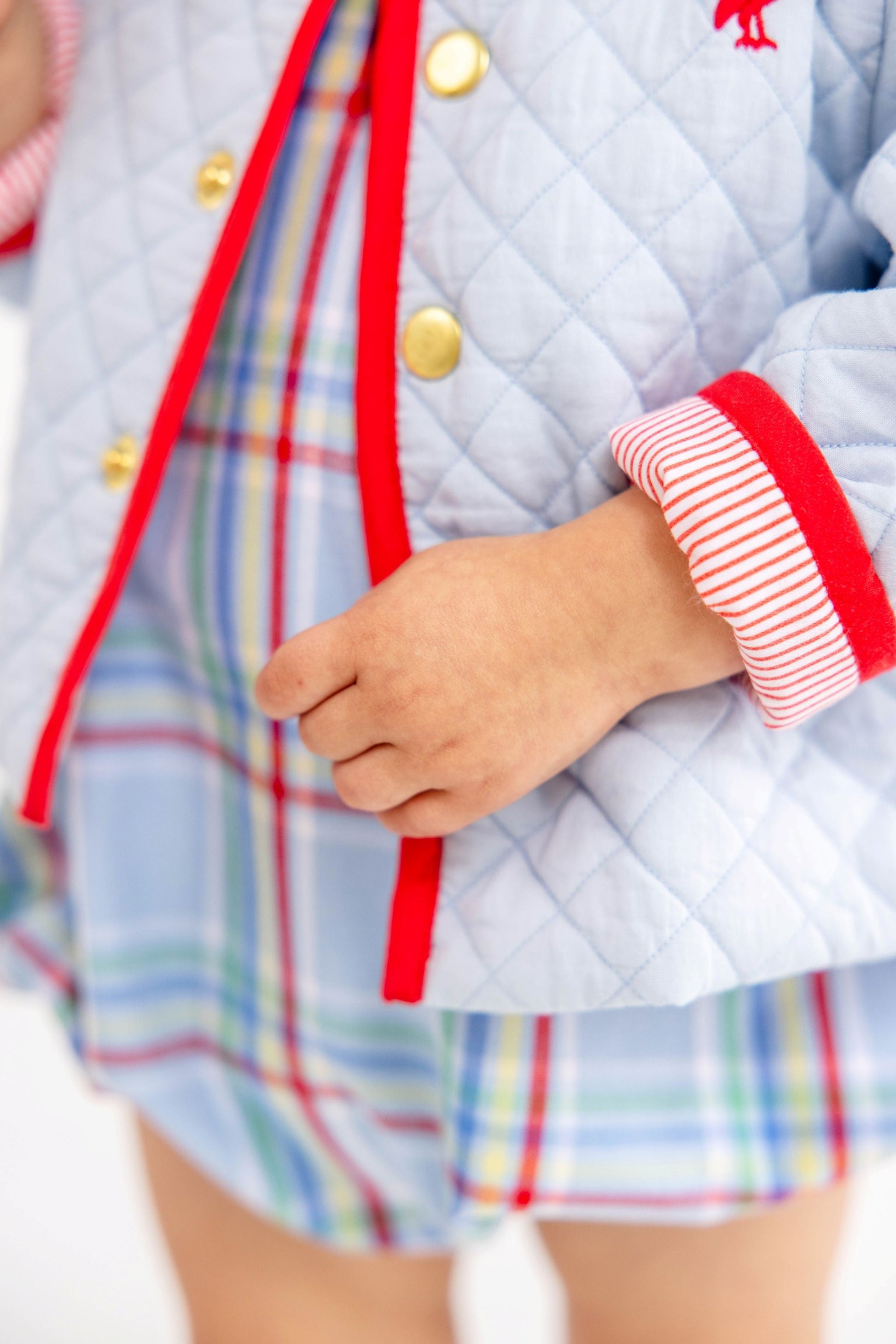 Beaufort Bonnet Jude Jacket - Beale Street Blue with Richmond Red Stripe
