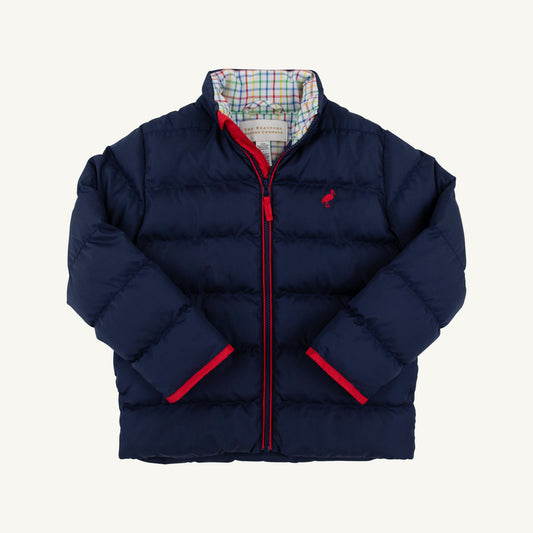Beaufort Bonnet Cooper Coat - Nantucket Navy with Richmond Red Stork