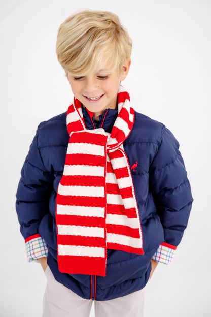 Beaufort Bonnet Cooper Coat - Nantucket Navy with Richmond Red Stork