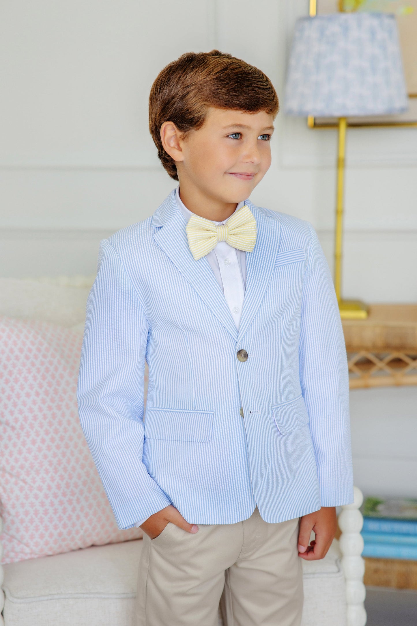 Beaufort Bonnet Grandccasion™ Booker Blazer - Breakers Blue Seersucker