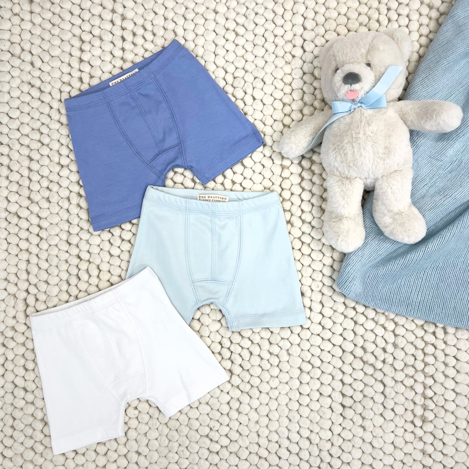Beaufort Bonnet Theodore's Underthings Set - Park City Periwinkle, Worth Avenue White,