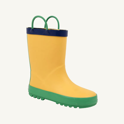 Beaufort Bonnet Buckets of Rain Boots - Yellow, Navy & Green