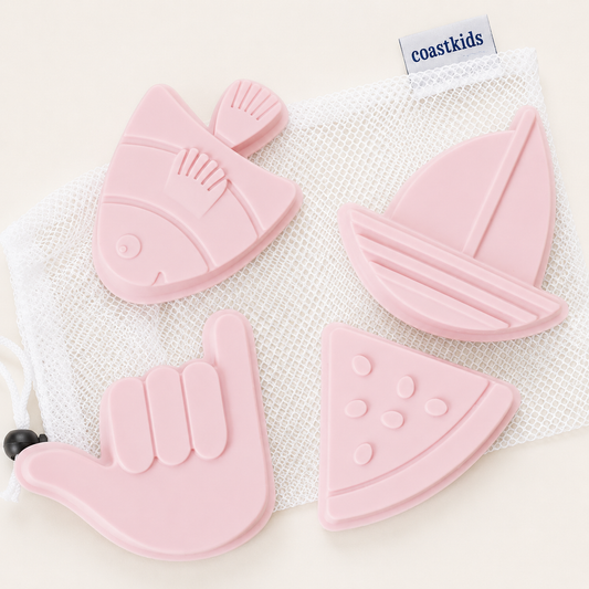 Beaufort Bonnet Coast Kids Sand Moulds - Pink