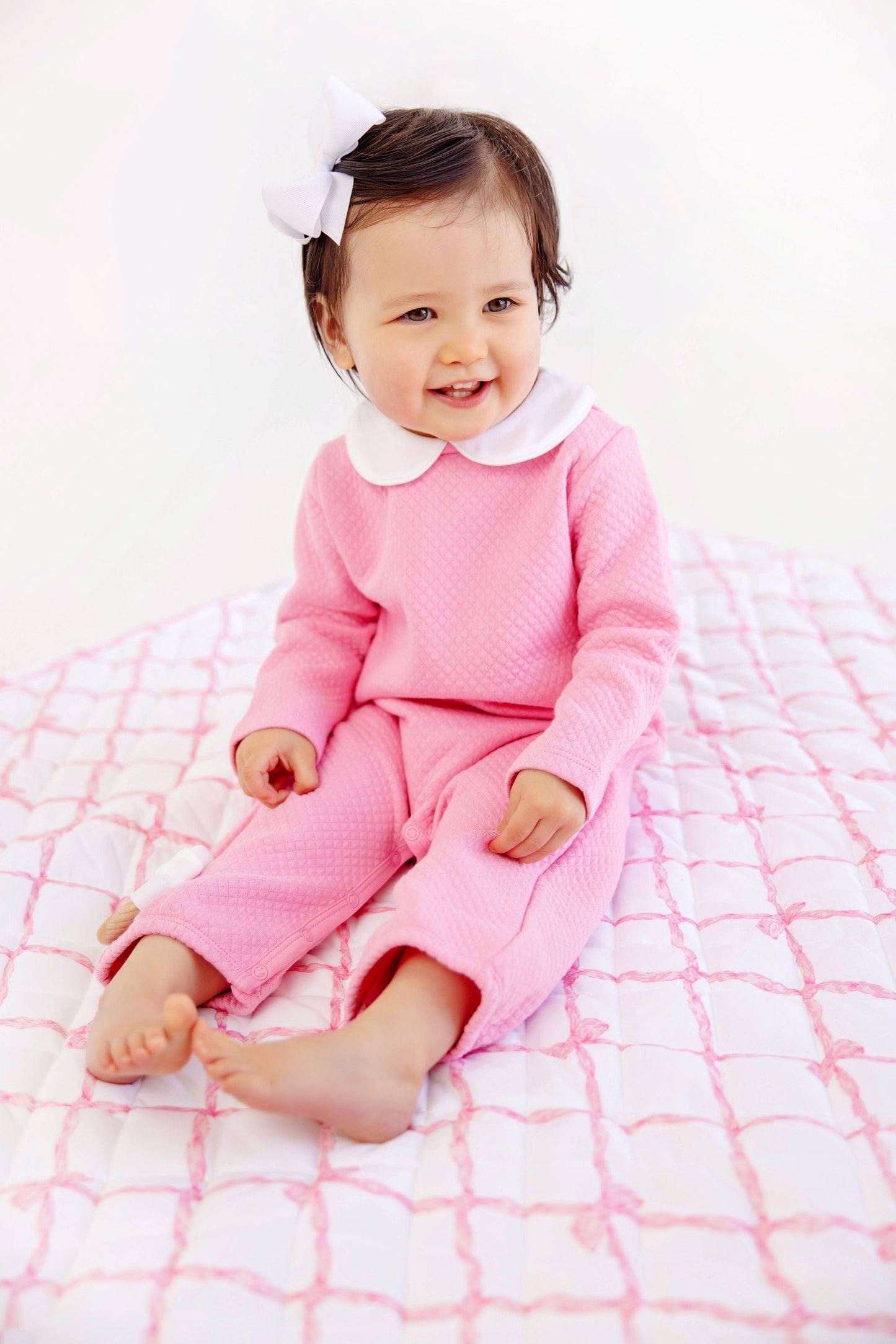 Beaufort Bonnet Quilted Play Mat - Belle Meade Bow & Beale Street Blue
