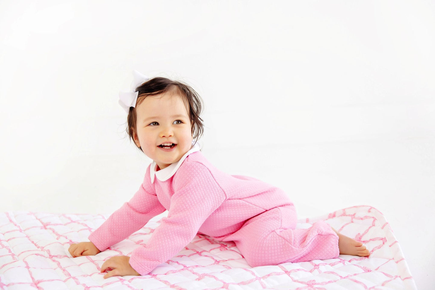 Beaufort Bonnet Quilted Play Mat - Belle Meade Bow & Beale Street Blue