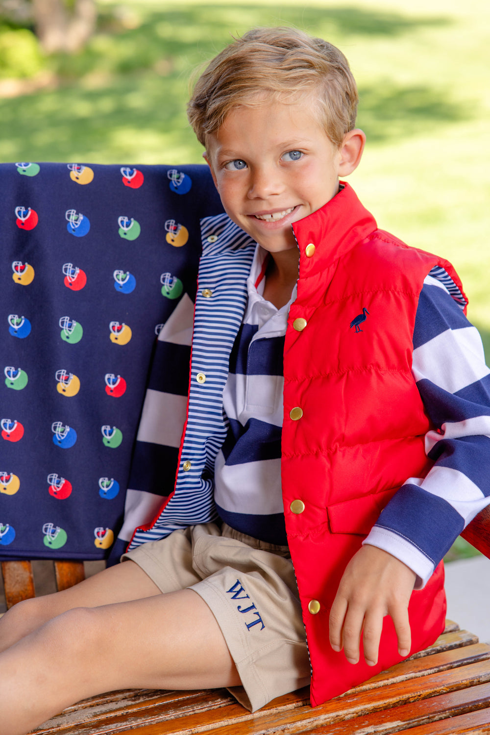 Beaufort Bonnet Silent Night Throw - Hut! with Richmond Red