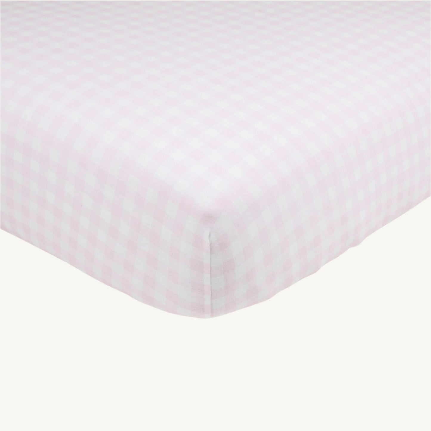 Beaufort Bonnet Sleep Tight Crib Sheet - Palm Beach Pink Gingham
