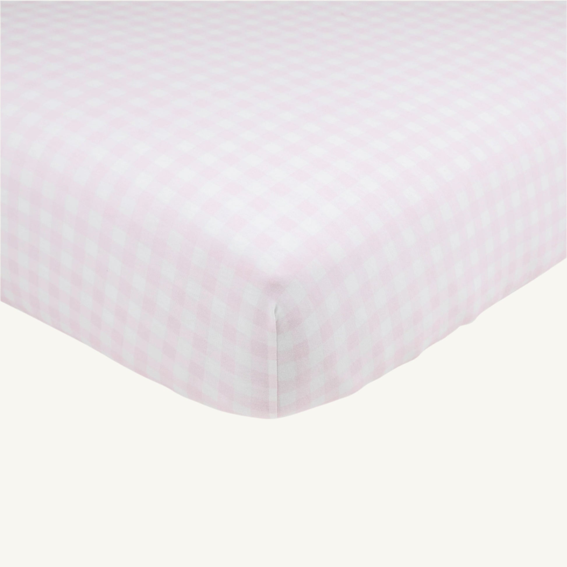 Beaufort Bonnet Sleep Tight Crib Sheet - Palm Beach Pink Gingham