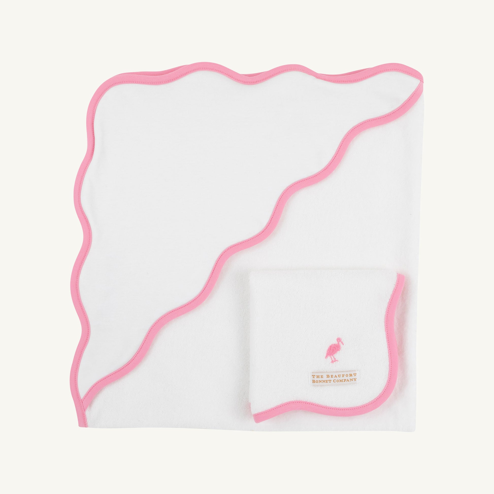 Beaufort Bonnet Rub A Dub Gift Set - Worth Avenue White & Hamptons Hot Pink