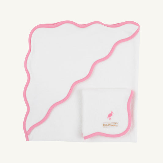 Beaufort Bonnet Rub A Dub Gift Set - Worth Avenue White & Hamptons Hot Pink