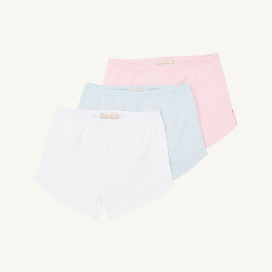 Beaufort Bonnet Itty Bitty Undershorts Set - Palm Beach Pink, Worth Avenue W