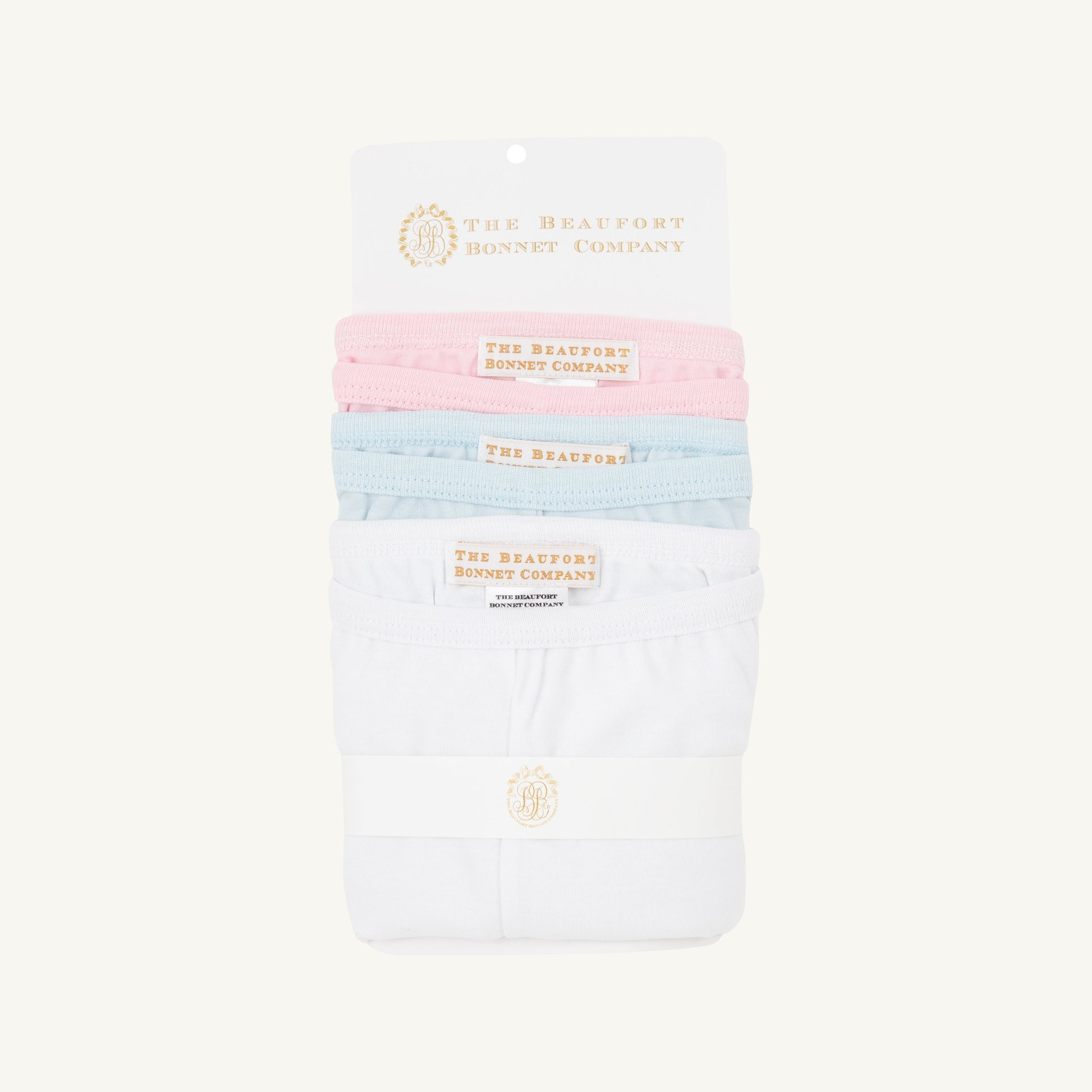 Beaufort Bonnet Itty Bitty Undershorts Set - Palm Beach Pink, Worth Avenue W