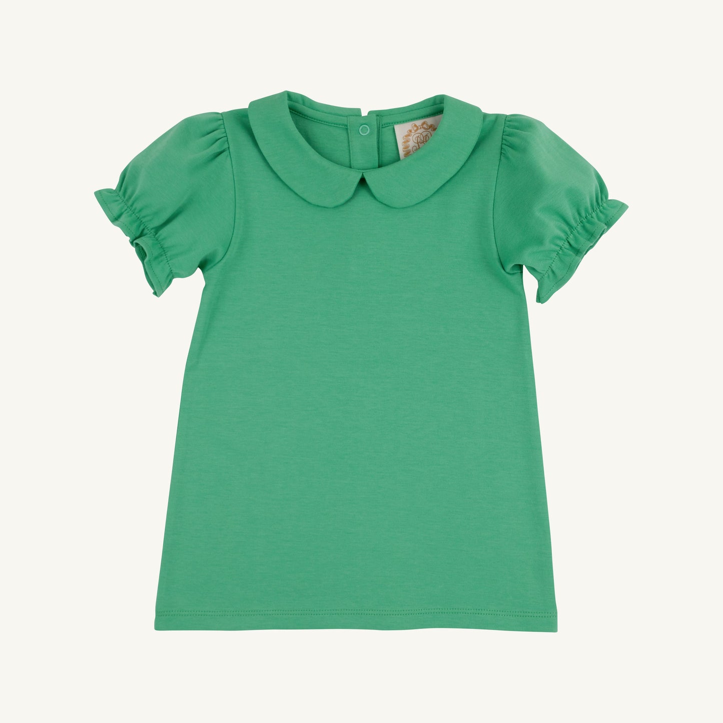 Beaufort Bonnet Maude's Peter Pan Collar Shirt (Short Sleeve Pima) - Gibson