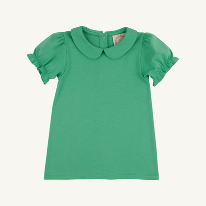Beaufort Bonnet Maude's Peter Pan Collar Shirt (Short Sleeve Pima) - Gibson
