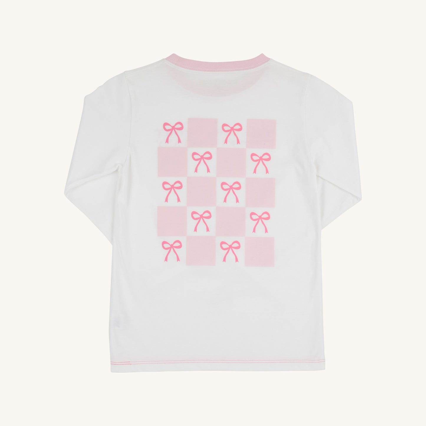 Beaufort Bonnet Long Sleeve Sir Proper's T Shirt - Worth Avenue White