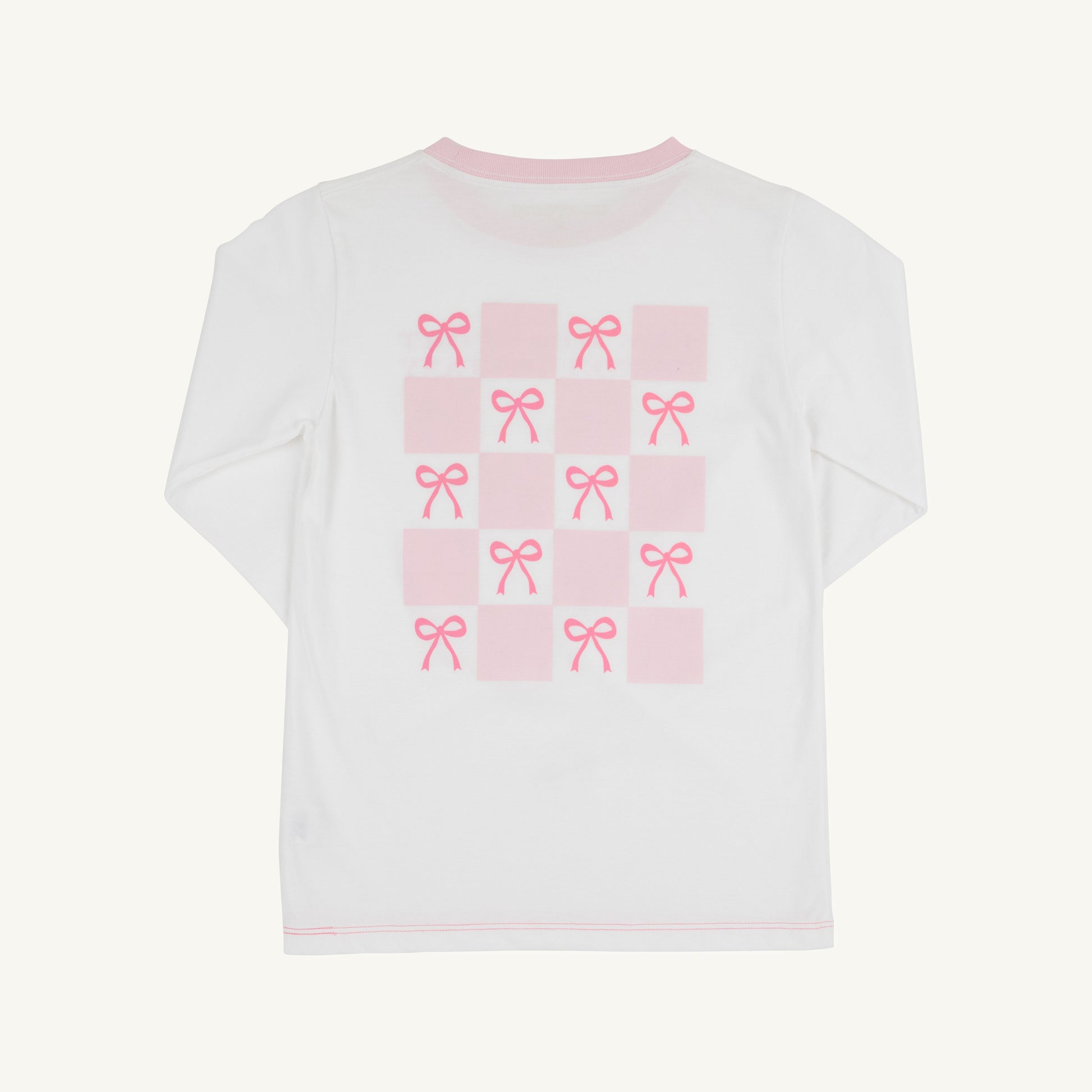 Beaufort Bonnet Long Sleeve Sir Proper's T Shirt - Worth Avenue White
