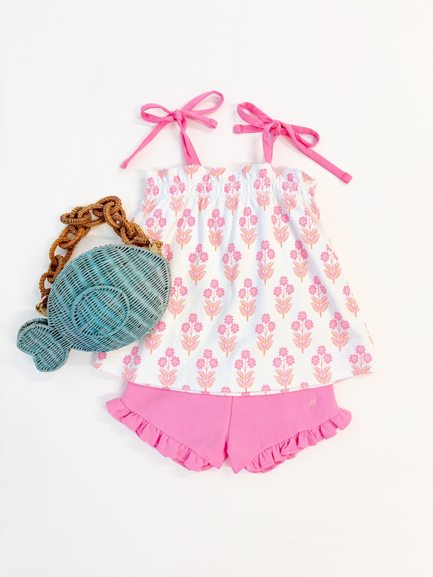 Beaufort Bonnet Lainey's Little Top - Bridgetown Harbour Hand Block