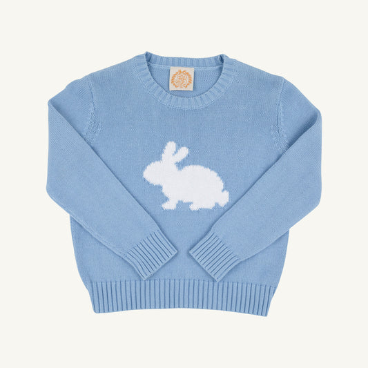 Beaufort Bonnet Seaton Intarsia Sweater - Sarasota Sky & Bunny