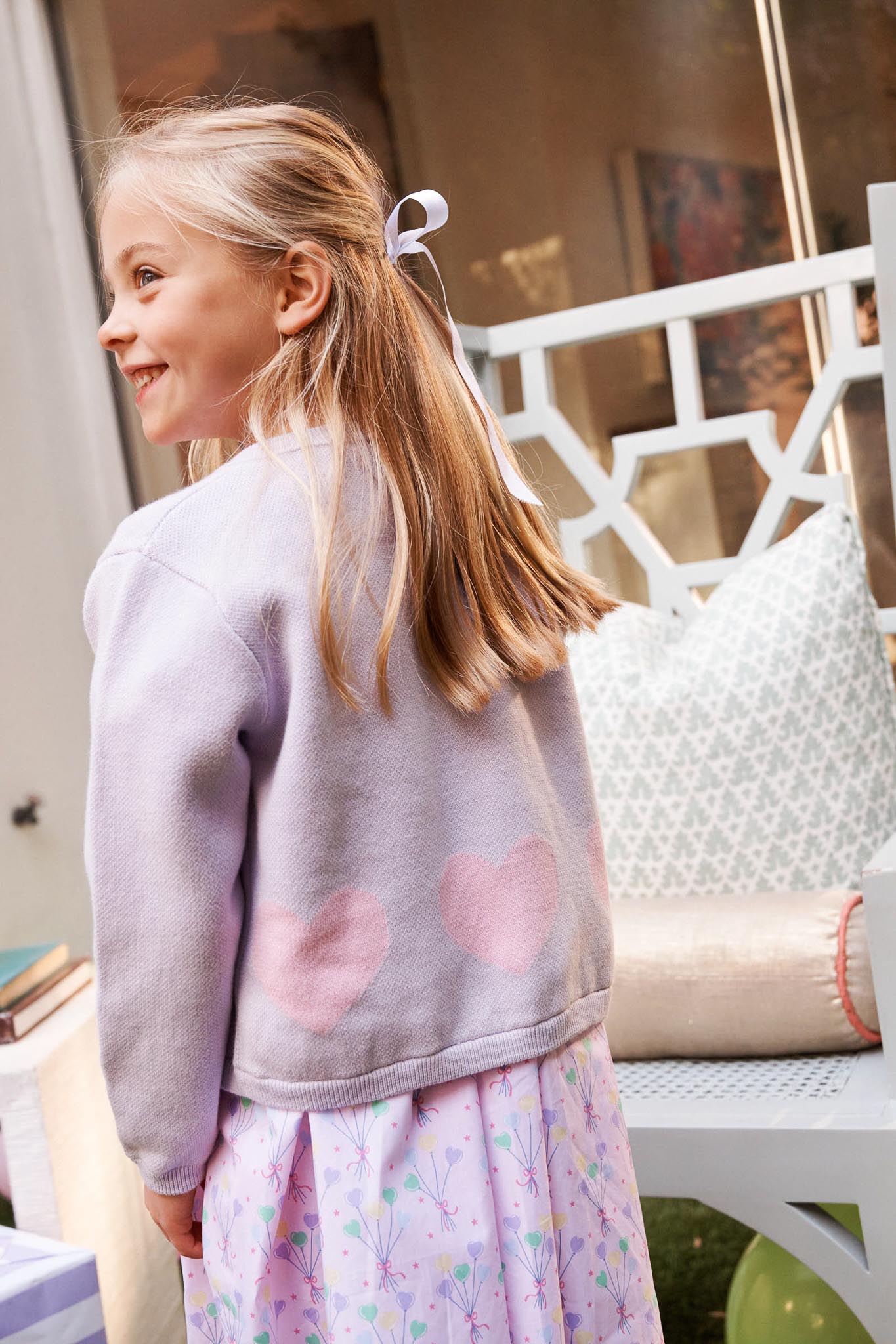 Beaufort Bonnet Cambridge Cardigan - Lauderdale Lavender