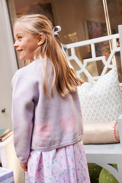 Beaufort Bonnet Cambridge Cardigan - Lauderdale Lavender