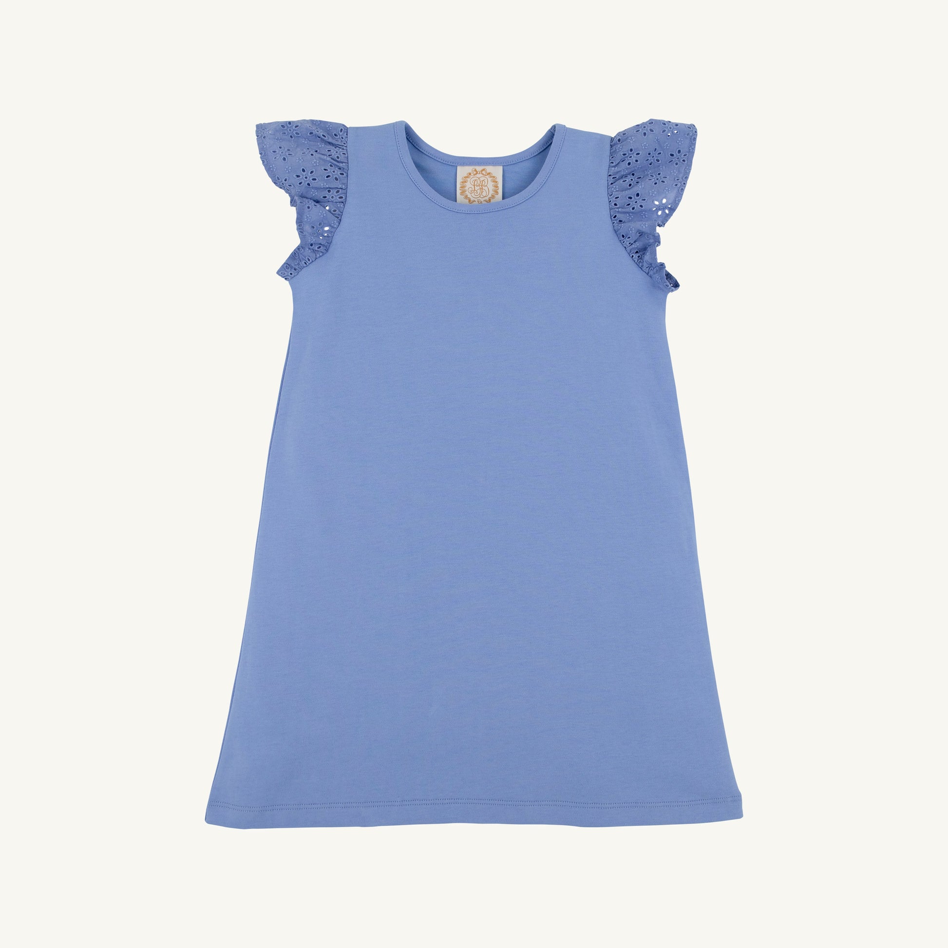 Beaufort Bonnet Ellen's Eyelet Dress - Barbados Blue