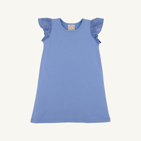 Beaufort Bonnet Ellen's Eyelet Dress - Barbados Blue
