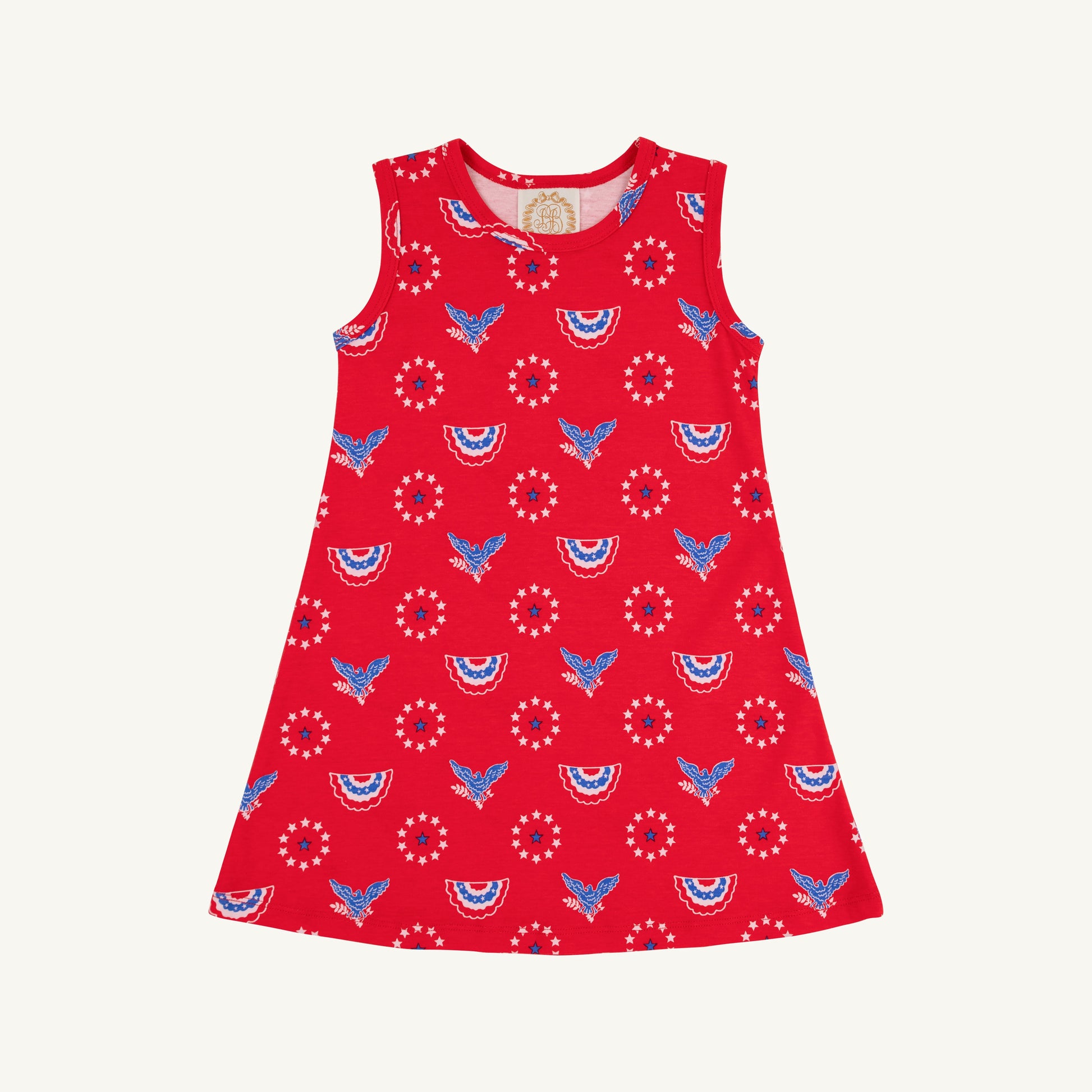 Beaufort Bonnet Sleeveless Polly Play Dress - Star Spangled Swag