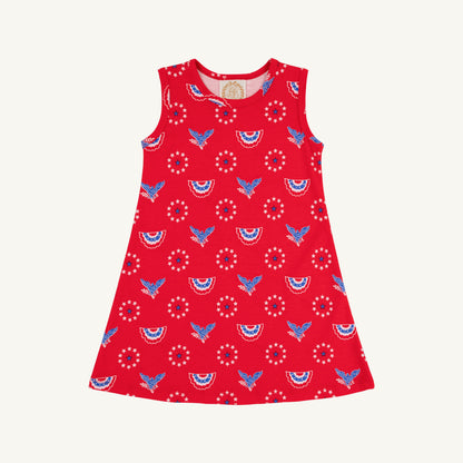 Beaufort Bonnet Sleeveless Polly Play Dress - Star Spangled Swag