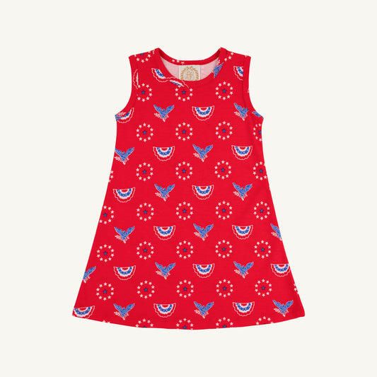 Beaufort Bonnet Sleeveless Polly Play Dress - Star Spangled Swag