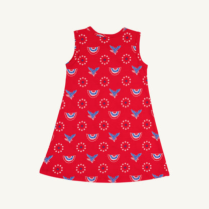 Beaufort Bonnet Sleeveless Polly Play Dress - Star Spangled Swag