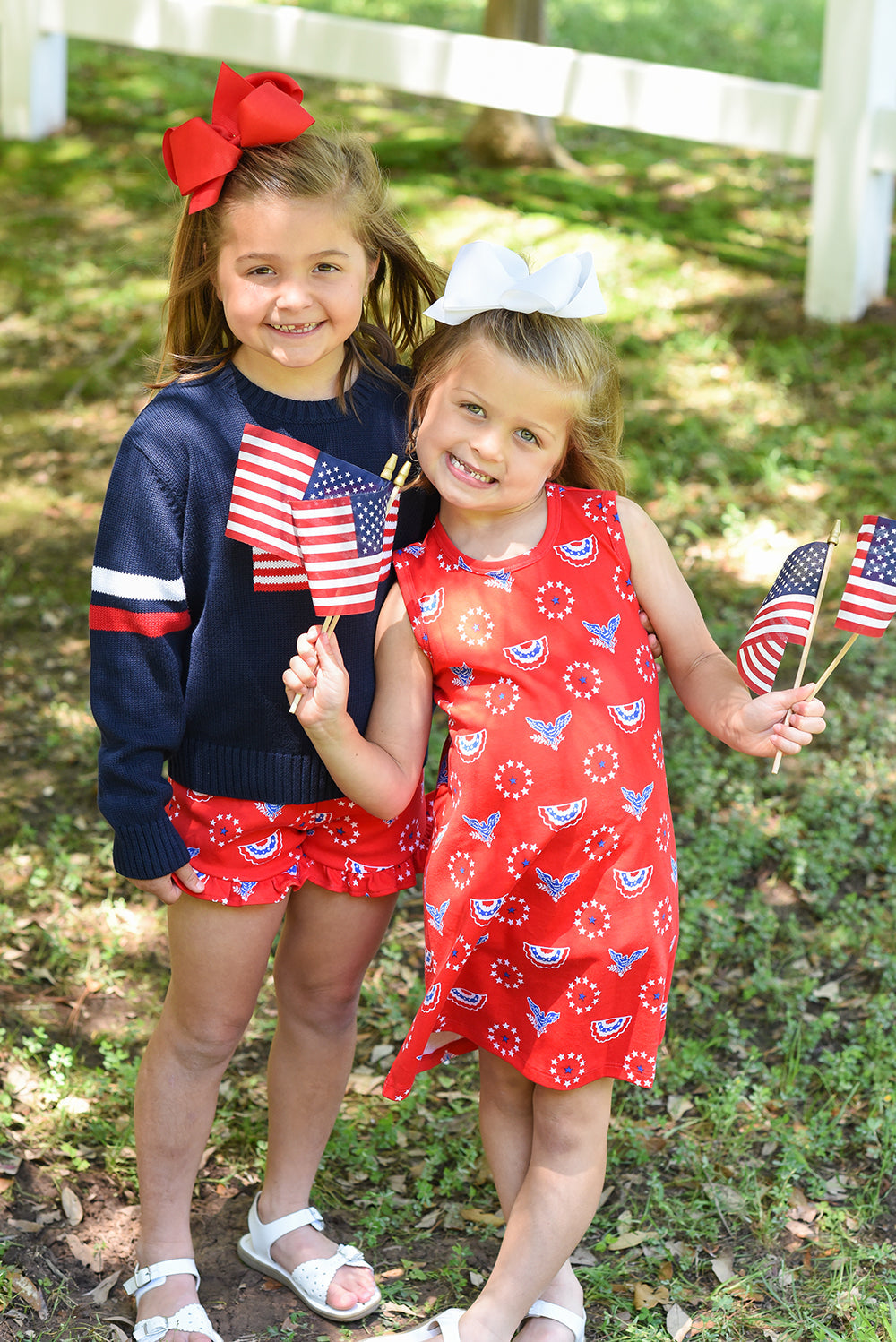 Beaufort Bonnet Sleeveless Polly Play Dress - Star Spangled Swag