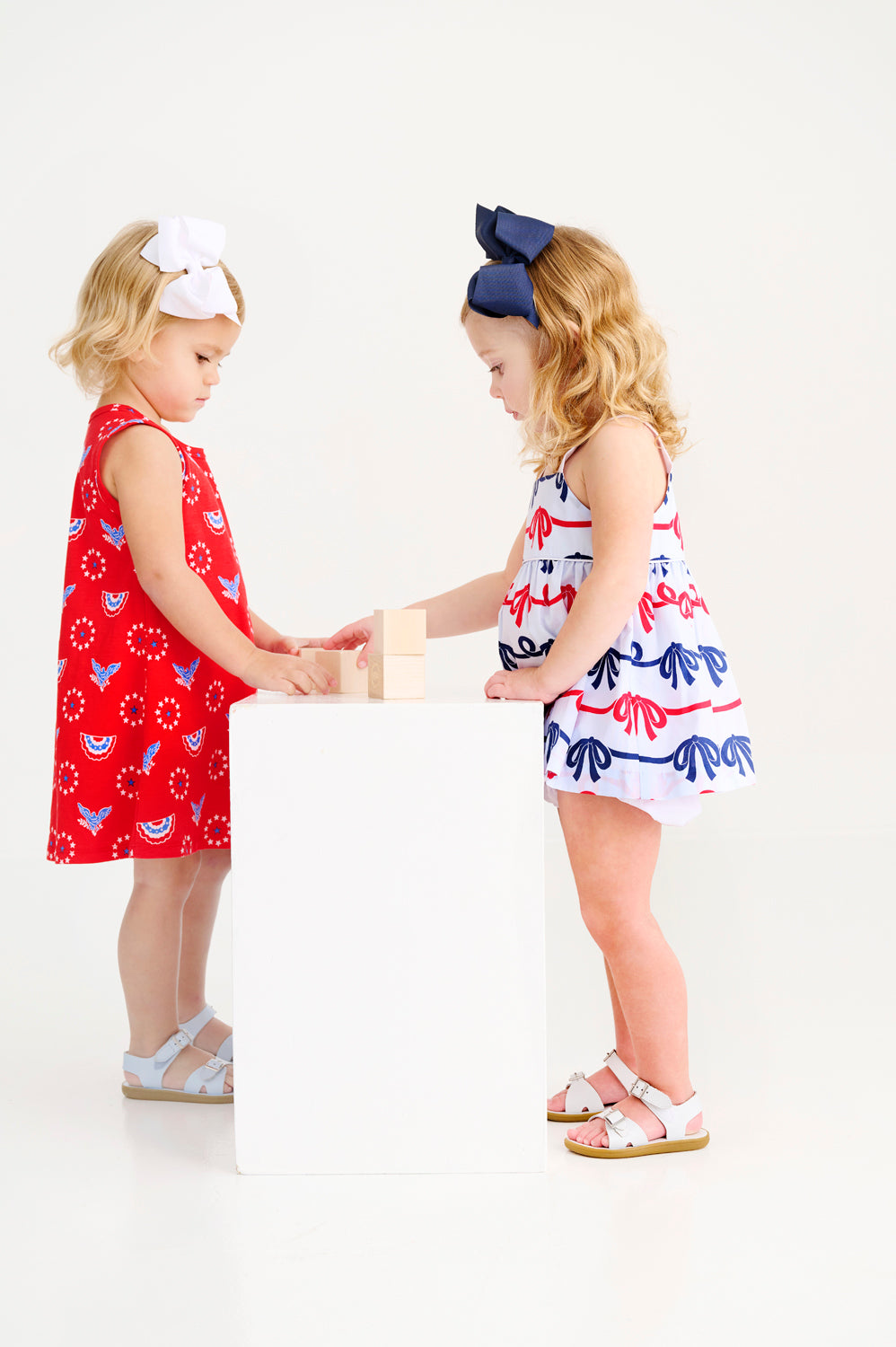 Beaufort Bonnet Sleeveless Polly Play Dress - Star Spangled Swag