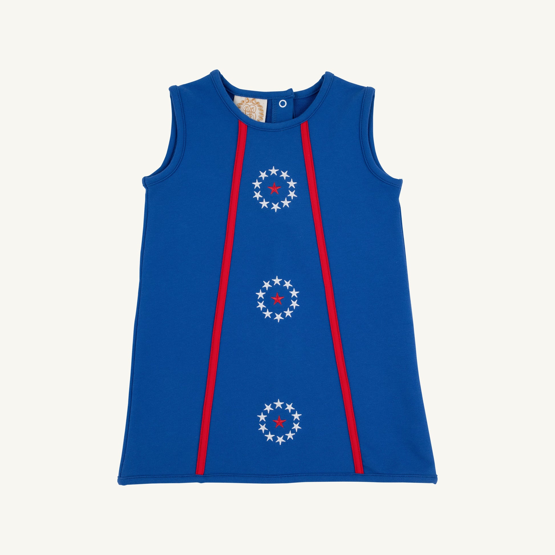 Beaufort Bonnet Annie Apron Dress - Rockefeller Royal Blue