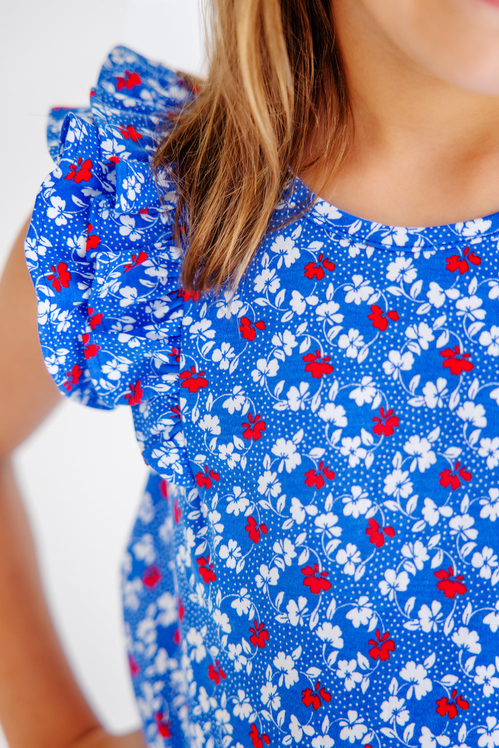 Beaufort Bonnet Ruehling Ruffle Dress - Potomac Petals